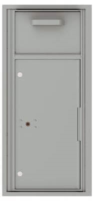 versatile™ 4C Mailbox – ADA Max Height – Hopper Collection Box 4CADS-HOP - Silver Speck